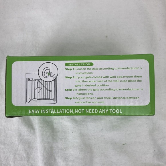 Vmaisi Baby Gate Wall Cups 4 Pack for Bottom of Gates Doorway Stairs   No Tools - Picture 4 of 7